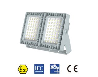 مصباح كشاف ضوئي LED مقاوم للانفجار سلسلة EX05 300W/400W