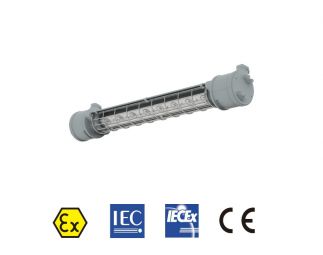 Luz lineal LED para ubicaciones peligrosas Serie EX04