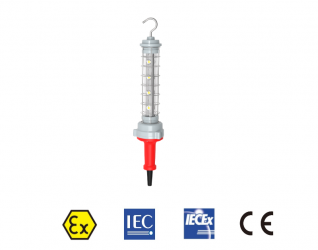 Luz de trabajo portátil LED para lugares peligrosos Serie EX04H