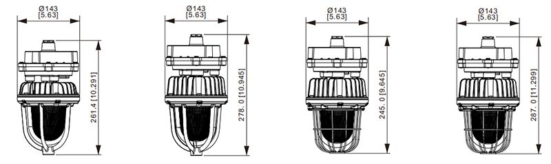 Hazardous Location Led Strobel/Singal Light EX02 Series